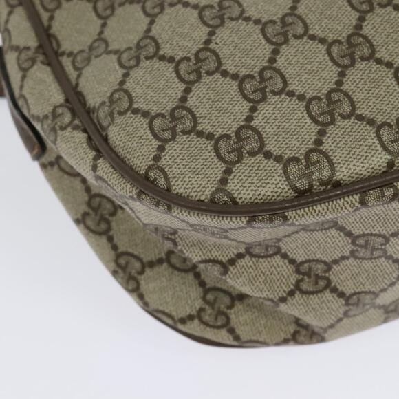 GUCCI GG Supreme Web Sherry Line Shoulder Bag Pvc Beige 89 02 032 - Picture 12 of 16